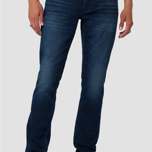 Hudson Jeans Men’s Blake Slim Straight Leg Designer Premium Dark Wash 34 - Picture 6 of 12